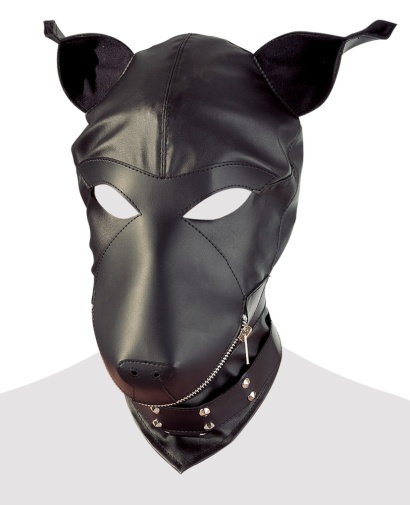 FC - Dog Mask - Black photo
