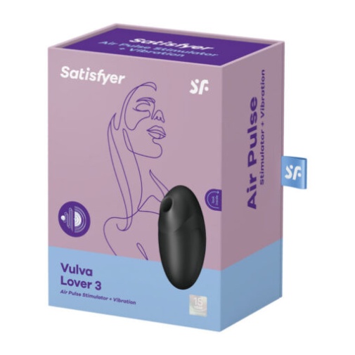 Satisfyer - Vulva Lover 3 - Black photo