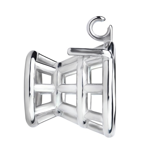 FAAK - Chastity Cage 200 - Silver photo