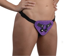 Strap U - Burlesque Strap-On Harness - Purple photo