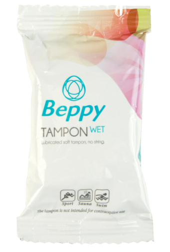 Beppy - Soft & Comfort Wet Tampons 8's Pack photo