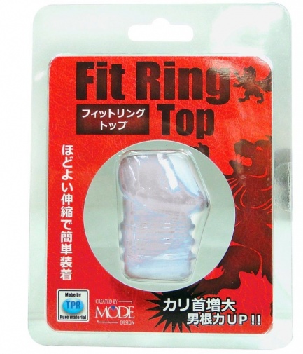 Mode Design - Fit Ring - Top - Milky white photo