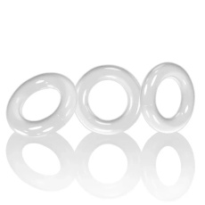 Oxballs - Willy Cockrings 3's Pack - White photo