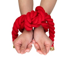 NPG - Thick Restraint Rope 1.25m - Red photo