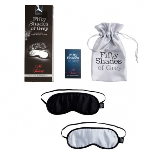 Fifty Shades of Grey - Soft Blindfold Twin Pack photo