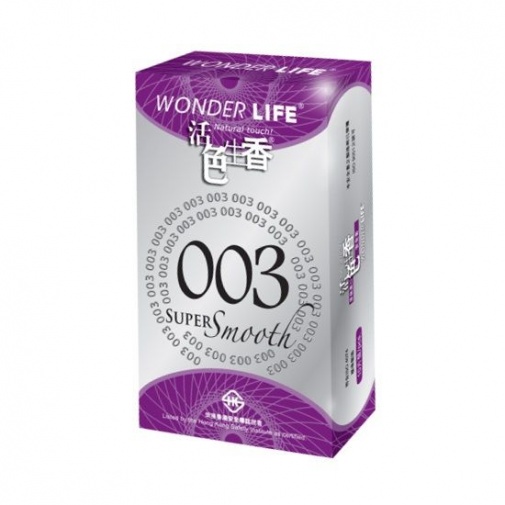 Wonder Life - 003 Super Smooth Ultra Thin 10's Pack photo