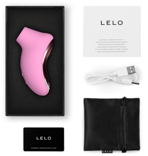 Lelo - Sona 2 旅行装阴蒂按摩器 - 粉红色 照片