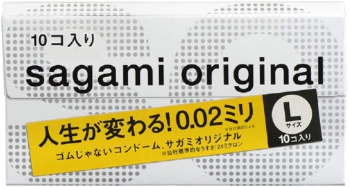 Sagami - Original 0.02 L-size 10's Pack photo