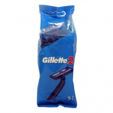 Gillette - 2 Disposable Razors 5's Pack photo