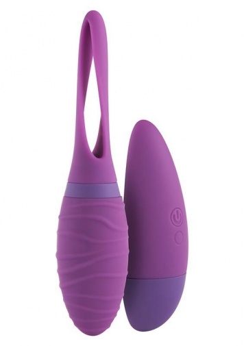 ToyJoy - Helix Remote Vibrating Egg - Purple photo