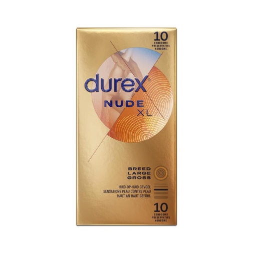 Buy Durex - Nude XL Condoms 10's Pack — Online Shop — Take Toys United  Kingdom United Kingdom