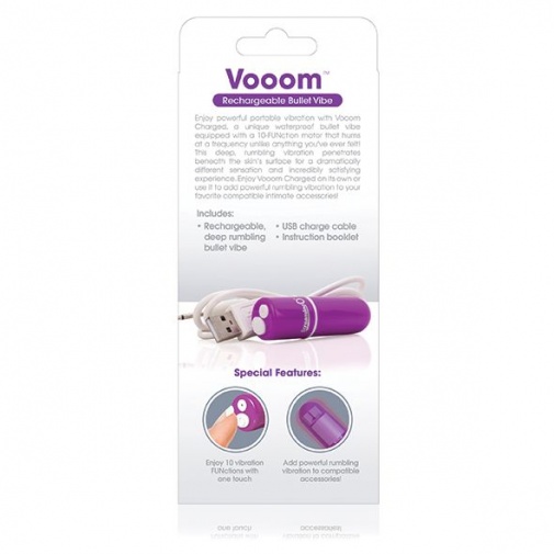 The Screaming O - Charged Vooom Bullet Vibe - Pink photo