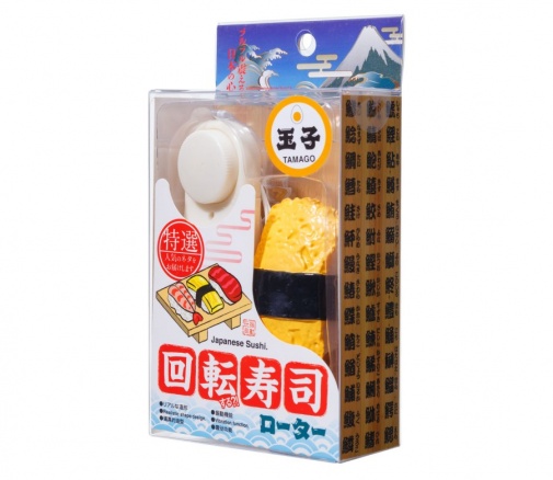World Crafts - Sushi Egg Vibro Rotor - Yellow photo