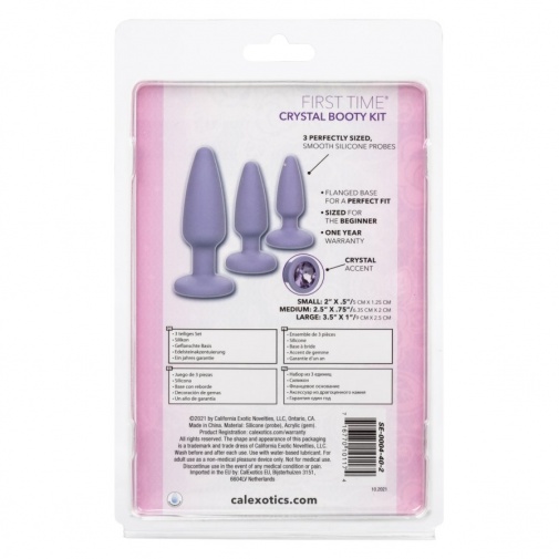 CEN - First Time Crystal Booty Kit - Purple photo