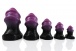 HellHound - Sphinx Buttplug - Black Purple - S photo-4