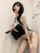 SB - Sexy Chinese Dress - Black photo-4
