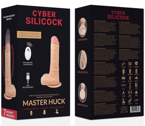 Cyber Silicock - Master Huck Up&Down Vibro Dildo photo