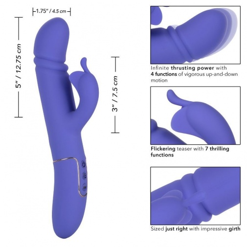 CEN - Shameless Seducer Thrusting Vibe - Purple photo