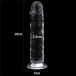 Lovetoy - Flawless Dildo 7.0'' - Clear photo-10