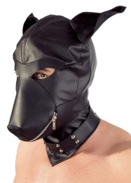 FC - Dog Mask - Black photo