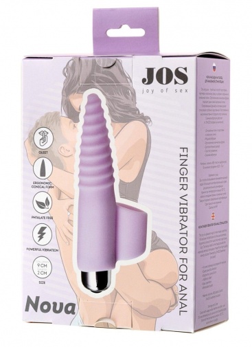 JOS - Nova Finger Anal Vibrator - Lilac photo